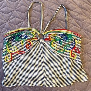 Embellished tank from Anthropologie, size L